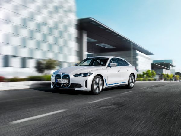 BMW i4 elektrische auto's