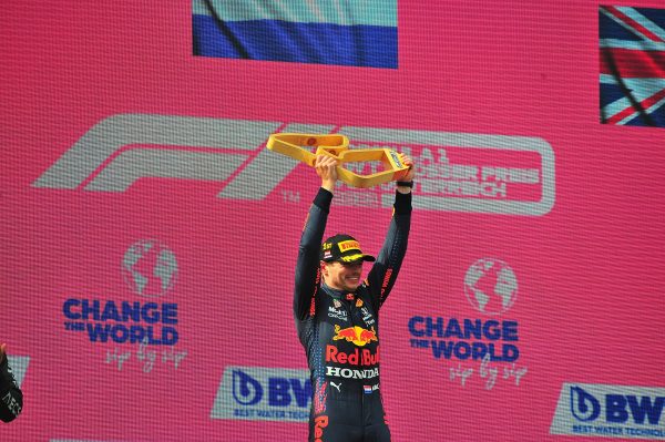 Verstappen podium